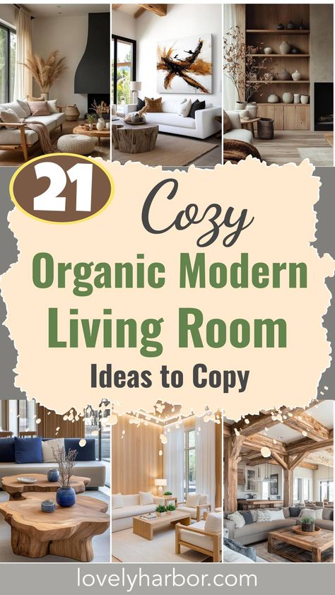 Transform your living room with cozy organic modern designs. Use natural materials, neutral colors, and lush textures to create a warm and inviting space. Light Gray Walls Living Room, Neutral Great Room, Gray Walls Living Room, Cozy Organic Modern, Earthy Modern Living Room, Earth Tone Living Room, Living Room Organic, Organic Modern Living Room, Grey Walls Living Room