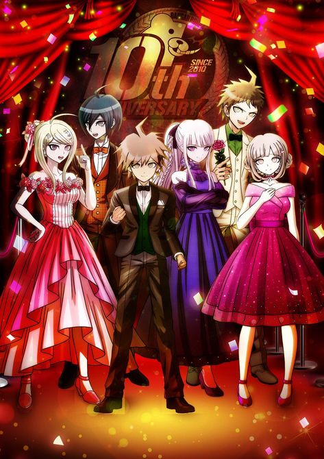 Hope's Peak Academy, Makoto Naegi, Spike Chunsoft, Anniversary Books, Danganronpa Game, Anniversary Art, Danganronpa 1, Anime Store, Trigger Happy Havoc