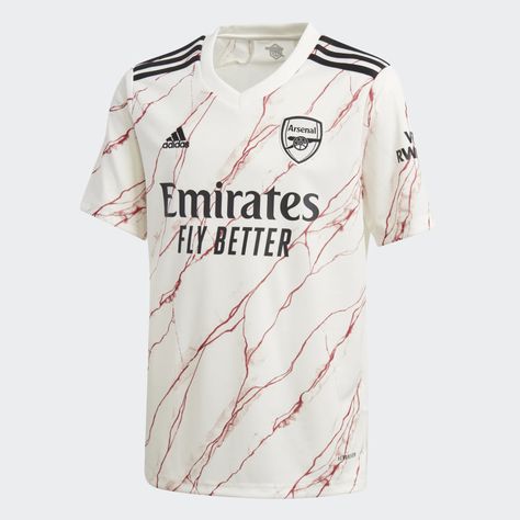 When fans stepped into the lobby of the East Stand, they were greeted with grandeur. The Arsenal away jersey draws inspiration from the Marble Halls, synonymous with the class of the club itself. This soccer jersey is a juniors' version of the ones athletes wear on match day. It's built for everyday comfort, and it features a woven crest on the chest. Football Arsenal, Canada Soccer, Arsenal Jersey, Logo Sewing, Match Day, Arsenal Football, Adidas Football, The Lobby, Adidas Kids