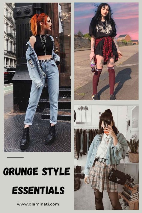 Grunge style represents rebellion 😈, that is why so many people like it. In case you are looking for some fresh ideas – you have come to the right place! #stylishoutfits #grungestyle2023 #grungestyletips #grungestyleideas #howtolookgrunge #glamygrunge #glaminati Grunge Outfits For Work, 90s Grunge Outfits Women, Summer Outfit Grunge, 90s Grunge Fashion Women, 90s Outfits Grunge, 90 Grunge Outfits, Real Grunge 90s, Modern Grunge Outfits, Grunge Costume