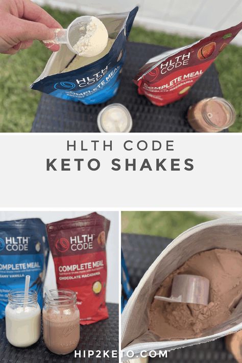 Looking for the perfect meal replacement? HLTH Code makes keto shakes that are delicious, healthy, & nutritionally complete! #keto #ketoshakes #hlthcode #hlthcodeshakes #ketomeal #ketomealreplacement #mealreplacement Meal Replacement Shakes With Coffee, Low Carb Meal Replacement Shakes, Keto Shake N Bake, Keto Shakes Meal Replacements, Keto Meal Replacement Shake Recipe, Keto Chocolate Shake Almond Milk, Best Meal Replacement, Best Meal Replacement Shakes, Keto Shakes