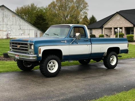 1970s Muscle Cars, Small Trucks For Women, 1980s Chevy Trucks, Old Chevy Square Body Trucks, Old Chevy Trucks 1970, 70s Chevy Truck, 1980 Chevy Truck, 1970s Chevy Truck, 1977 Chevy Truck