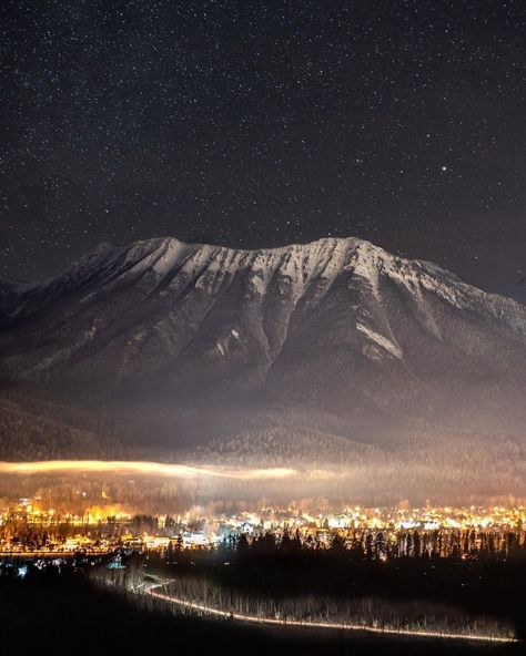 Kootenay Rockies on Instagram: “Fernie; Where small town charm meets adventure in the heart of the Canadian Rocky Mountains. . Day or night, Fernie sure has a way of…” Fernie Bc, Explore Canada, British Columbia Canada, Canada Travel, Rocky Mountains, British Columbia, Beautiful Destinations, Small Towns, Places To Travel