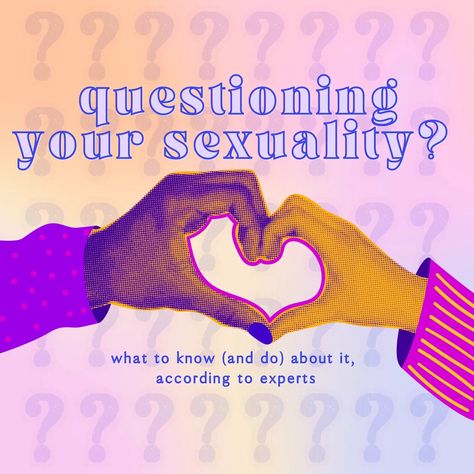 Questioning your sexuality? Here's how to navigate it How To Accept Yourself, Nonbinary People, Attracted To Someone, People Figures, Meeting Someone, Gender Identity, History Lessons, Kinds Of People, Do You Know What