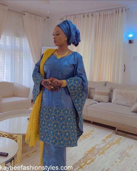 30 Latest Agbada Styles for Ladies in Nigeria - Kaybee Fashion Styles Ankara Kaftan Styles, Kaftan Styles, Nigerian Lace Styles, Loose Clothes, Elegant Summer Dresses, Kaftan Designs, African Dresses Modern, African Inspired Clothing, African Fashion Ankara