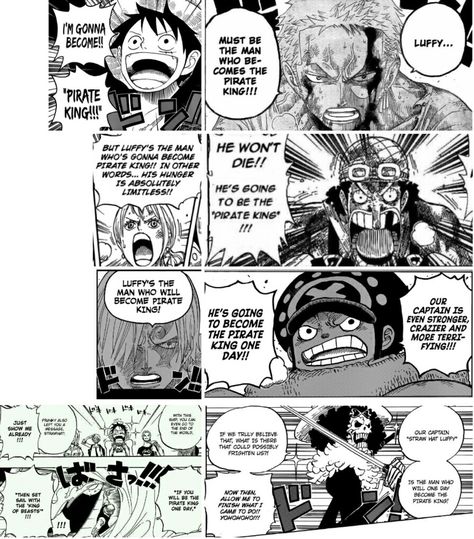 Straw Hats claiming "Luffy will be the King of the Pirates" Luffy Will Become Pirate King, Luffy King Of The Pirates, King Of The Pirates, Don King, Pirate King, Pirate Flag, The Pirate King, The Pirates, Straw Hats