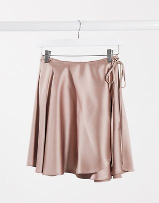 Satin Skirt Short, Satin Short Skirt, Silk Skirt Short, Silk Mini Skirt, Taylor Swift Tour Outfits, Spring 23, Sophisticated Outfits, Casual Outfit Inspiration, Wrap Mini Skirt