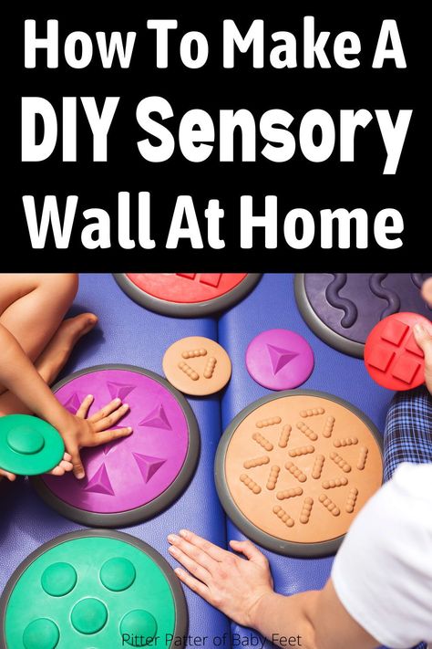 Sensory Wall Diy, Diy Sensory Wall Ideas, Diy Sensory Stepping Stones, Tactile Wall, Diy Sensory Wall Classroom, Sensory Wall For Toddlers, Cheap Diy Sensory Room, Sensory Wall Ideas, Sensory Room Wall Art