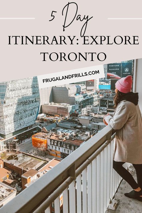 5-Day-Itinerary: Explore Toronto Toronto Itinerary, Good Cocktails, Visit Toronto, Best Places To Vacation, Fun Cocktails, Family Traditions, Oh The Places Youll Go, Travel And Leisure, Travel With Kids