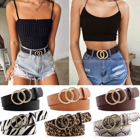 Women Belts Fashion, Vestiti In Jeans, Belts Leather, Leisure Dress, Dress Jeans, Women Belt, Belt Fashion, Women's Belts, Womens Rings Fashion