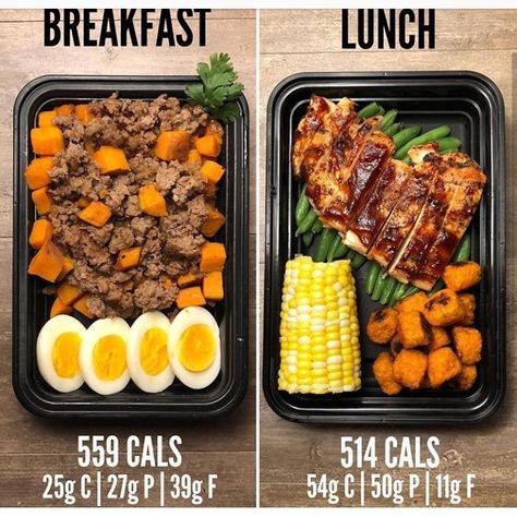 Sweet Potato Breakfast Hash, Sweet Potato Tots, Healthy Weight Gain Foods, Potato Tots, Healthy Lunch Meal Prep, Healthy High Protein Meals, Chicken Sweet Potato, Easy Healthy Meal Prep, Prepped Lunches