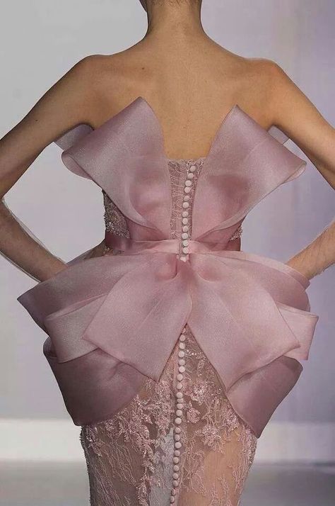 Details... Ralph And Russo Dress, Ralph Russo, Ralph And Russo, Popsugar Fashion, Pink Bows, Couture Details, Inspired Fashion, Gorgeous Gowns, Looks Style