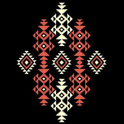 Ethnic Pattern Design, African Pattern Design, Tenun Ikat, Ethnic Motifs, Print Design Art, Textile Prints Design, Border Embroidery Designs, Native Design, Textile Pattern Design