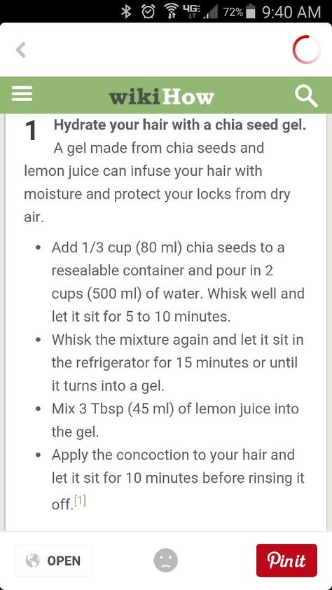 Hydrate your hair with a chia seed gel. #DIY Chia Seed Gel For Hair, Chia Seeds For Hair Growth, Chia Seed Gel, Chia Gel, Diy Conditioner, Chia Seed Water, Loafers Outfit, Hair Patterns, Diy Hair Care