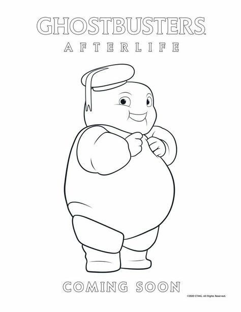 Marshmallow Man Ghostbusters, Ghost Busters Birthday Party, Ghostbusters Car, Stay Puff, Ghostbusters Stay Puft, Ghostbusters Afterlife, Stay Puft, Cars Coloring Pages, Activity Pages