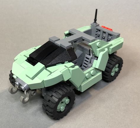 Halo - Warthog: No turret | "Did somebody order a Warthog?" … | Flickr Halo Warthog, Lego Reference, Lego Halo, Halo Game, Halo Infinite, Halo Reach, Lego Spaceship, Halo 4, Gas Cans