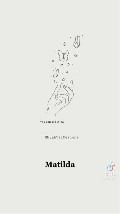 Matilda Song Tattoo, Matilda Tattoo, Harry Styles Matilda, Let It Go Tattoo, Go Tattoo, Song Tattoos, Harry Styles Tattoos, Tattoo Inspo, Matilda