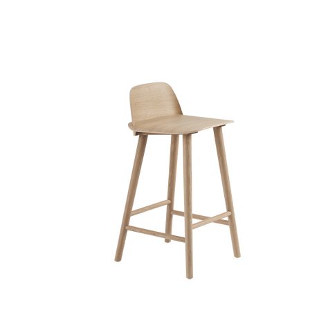 Nerd Counter Stool | A new take on the counter chair Wooden Bar Stools, Counter Chairs, Counter Bar Stools, Wooden Stools, Bar Counter, Wooden Bar, Design Within Reach, Chaise Bar, Wood Chair