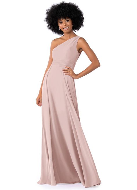 Wisteria Bridesmaid Dresses, Bridesmaid Dresses Azazie, Dusty Rose Bridesmaid Dresses, Rose Bridesmaid Dresses, Azazie Dresses, Champagne Bridesmaid Dresses, Sleeveless Bridesmaid Dresses, Floor Length Chiffon Bridesmaid Dresses, White Alabaster