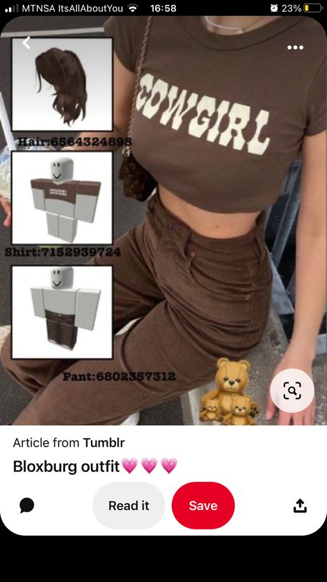 Berry Avenue Cargo Pants Code, Roblox Cowgirl Outfit Code, Roblox Brown Outfits Codes, Bloxburg Cowgirl Outfit Codes, Berry Avenue Codes Clothes Y2k Brown Hair, Berry Avenue Codes Clothes Y2k Pink, Green Outfit Codes Berry Ave, Jeans Roblox Code, Roblox Outfits With Codes