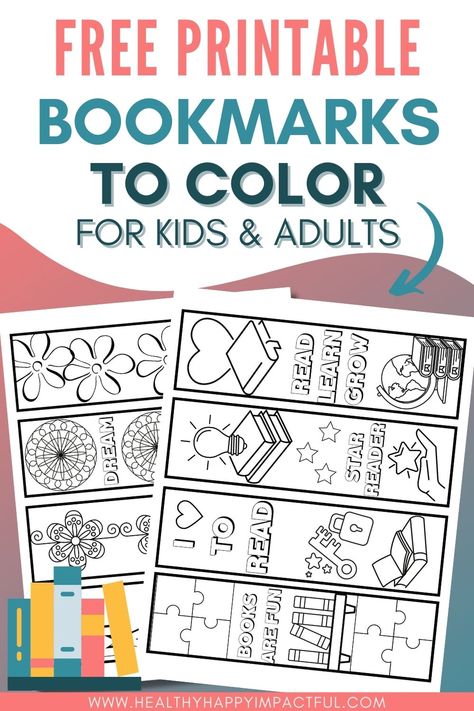 Free Printable Bookmarks For Adults, Free Bookmark Template Printables, Library Book Marks Printable Bookmarks, Kindness Bookmarks Free Printable To Color, Colouring Bookmarks Free Printable, Free Coloring Bookmarks Printable, Library Bookmarks Free Printables, Free Book Marks Printable Bookmarks, Book Marks Diy Free Printable Bookmark Template