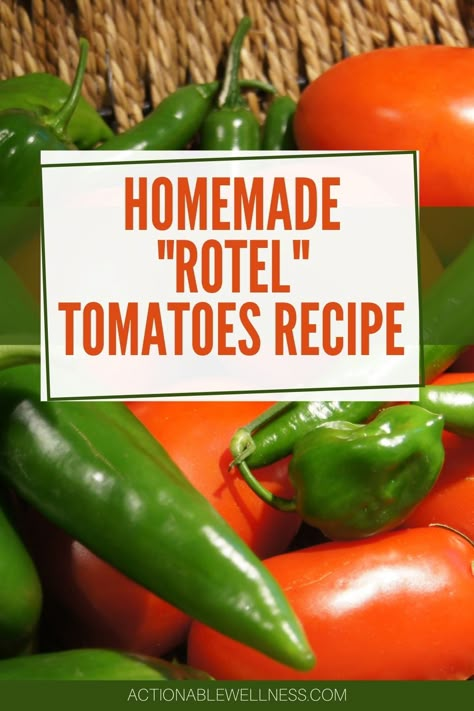 Homemade Rotel Tomatoes Freezer, Freezing Diced Tomatoes Easy, Rotel Tomatoes Recipes, Homemade Rotel Tomatoes, Homemade Rotel, Chili Homemade, Recipes With Diced Tomatoes, Veggie Keto, Hot Pepper Recipes