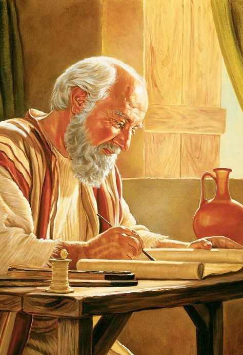 Paul Bible, Bible Cards, Bible Artwork, Jesus Christ Painting, Jesus Artwork, Meaningful Pictures, Bible Images, Bible Illustrations, Heaven Art