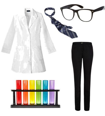 8 Unique Halloween Costumes Ideas for Nerd Glasses Scientists Outfits, Mad Scientist Halloween Costume, Mad Scientist Costume, Scientist Costume, Muppets Party, Nerd Costume, Mad Scientist Party, Halloween Costumes 2014, Teacher Costumes