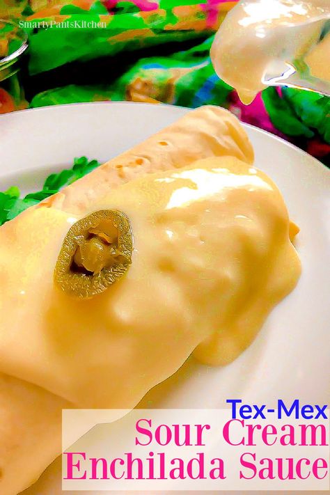 Queso Sauce For Enchiladas, Sauce For Tamales Easy, Tamale Sauce Recipe Easy, Cream Sauce For Enchiladas, Sour Cream Sauce For Enchiladas, Cheese Sauce For Burritos, Tamale Gravy Recipe, Sauce For Tamales, Sauce For Enchiladas