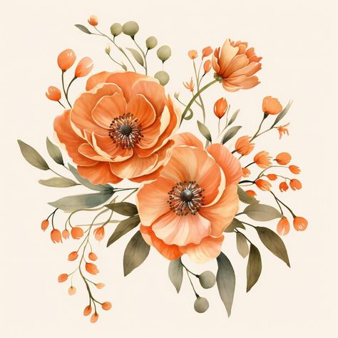 Photo terracotta flowers peony and leave... | Premium Photo #Freepik #photo Terracotta Flowers, Textile Motifs, Flower Hd, Flower Pic, Peony Leaves, Leaf Png, Flowers Peony, Flower Art Drawing, Leaf Drawing