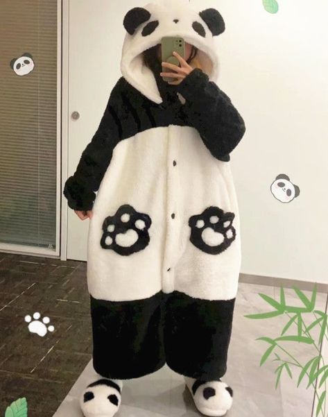 Lovely Panda Winter Pajamas PN6401 ●Size: M: for people 150-160cm,45-50kg L: for people 160-165cm,50-60kg XL: for people 165-170cm,60-70kg XXL: for people 170-175cm,70-80kg ●Material:polyester fibre (Please allow 1-3cm differs due to manual measurement.As different computers display colors differently,the color of the actual may vary slightly from the above images.Thanks for your understanding.) ●About Shipping: We attach great importance to the orders of each customer and parcel delivery. 1.Processing time: 2-3 business days. 2.Shipping time: 10-15 business days to US, please allow 3-4 weeks shipping to other country.(Shipping times can be affected by variable customs clearance times or public holidays.) Bear Pajamas Aesthetic, Cute Christmas Pjs, Matching Pajamas For Couples, Panda Clothes, Chloe Outfit, Panda Pyjamas, Panda Onesie, Panda Outfit, Girlfriend Clothes