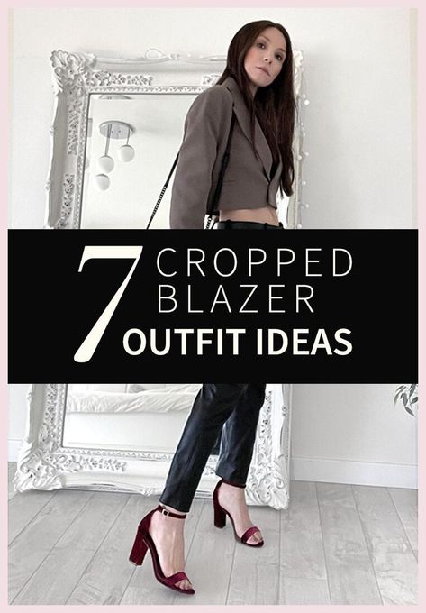 [Ad] 55 Cropped Blazer Outfit Guides You Have To Try Today #croppedblazeroutfit Cropped Blazer Outfit Winter, Cropped Blazers For Women, Crop Blazer Outfit Formal, Cropped Blazer Jeans Outfit, Crop Blazer With Dress Outfit, Cropped Blazer Outfit Formal, How To Style A Crop Blazer, Crop Top Blazer Outfit Style, Outfit With Cropped Blazer