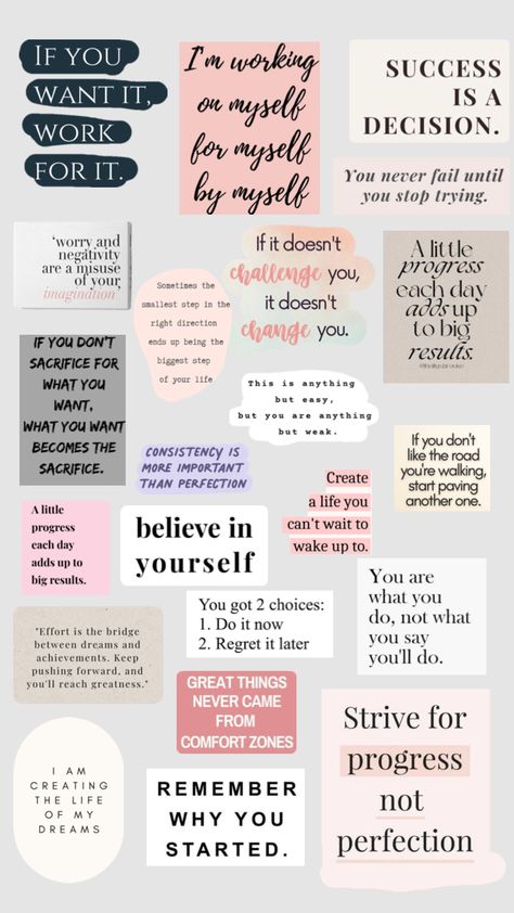 #inspirationalquote #healing #positivity #motivation Positive Quote Collage Wallpaper, Wall Of Encouragement Ideas, Positive Quotes For Studying, Quote To Motivate Yourself, Quotes For The Future Motivational, Vision Board Word Art, Planner Motivational Quotes, 2025 Inspiring Quotes, Inspirational Quotes Positive Vision Board