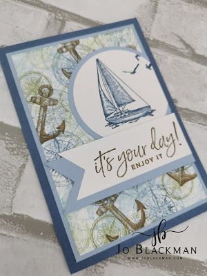 Monday Mashup Boat Card, Sea Cards, Nautical Cards, Masculine Birthday Cards, Birthday Cards For Men, Encouragement Cards, Stamping Up Cards, Graduation Cards, Male Cards