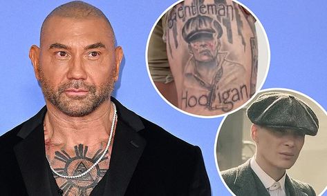 Pesky Blinders Tattoo, Peaky Blinders Tattoo, Peaky Blinders Cillian Murphy, Got Tattoo, Pesky Blinders, His Tattoo, Drax The Destroyer, In Spectre, Cillian Murphy Peaky Blinders