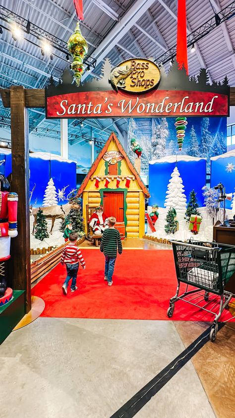 Bass Pro shops offer a FREE Santa visit and picture; here’s everything you need to know about visiting the Bass Pro Shop Santa! A favorite Christmas tradition is going to visit Santa Claus, but many families know it can be expensive to get a photo package during this holiday tradition. Where Can I Get Free… Read More The post Bass Pro Shop Santa: How to Get Free Santa Pictures appeared first on Friday We're in Love. Elementary School Santa Shop, Santa’s Work Shop Decor, Fishing Santa Christmas Lights, Christmas Countdown Printable, Christmas Movies List, Tropical Santa Claus At The Beach, Santa Experience, Bass Pro Shop, Christmas Bucket List