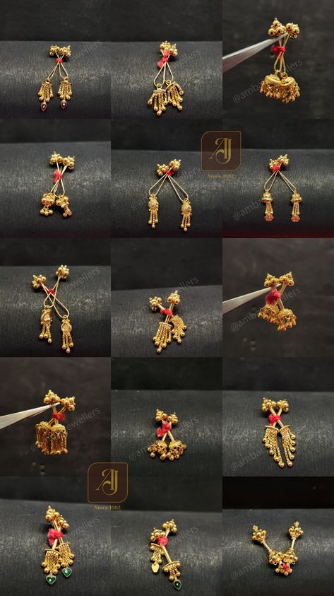 Bugdi Earring Design, Bugadi Earring Design In Gold, Bugdi Designs, Bugadi Earring Design, Bugadi Earrings, Upper Ear Earrings, Vanki Ring, Silver Ear Cuff Earrings, Silver Anklets Designs