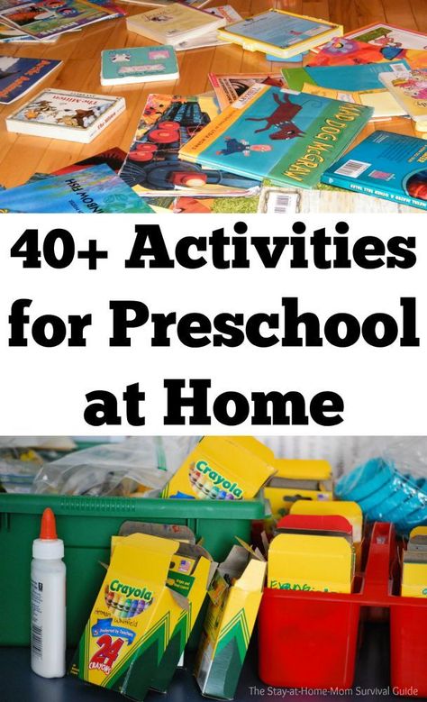 40+ activities to teach preschool at home-these activities are simple to set up and prepared my oldest for kindergarten completely. No need to spend a lot of money on homeschool curriculum for preschool at home. Activities For Preschool, Preschool Curriculum, Homeschool Activities, Preschool At Home, Preschool Lessons, Circle Time, Teaching Preschool, Preschool Learning Activities, Homeschool Preschool