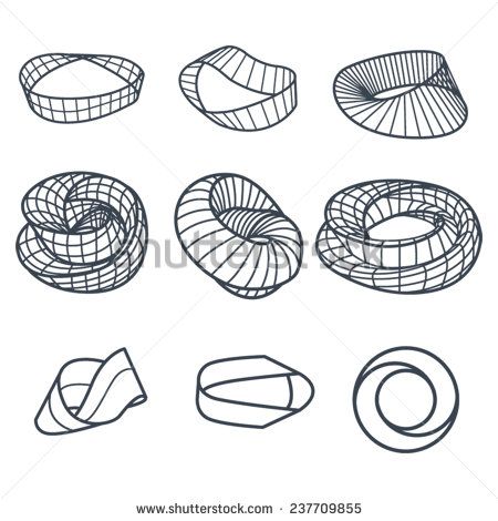 Mobius Strip Tattoo, Klein Bottle, متحف فني, Moebius Strip, Mobius Strip, Architecture Tattoo, Industrial Design Sketch, Architecture Concept Drawings, Parametric Design