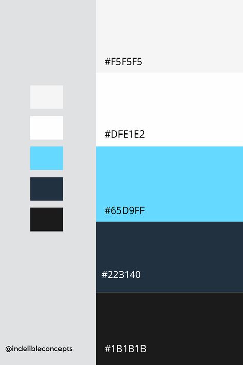 Blue White And Black Color Palette, Blue Grey White Colour Palette, Techy Color Palette, Gray Black White Color Palette, Electric Blue Colour Palette, Neon Blue Color Palette, Electric Blue Palette, Black And Blue Color Palette, Black And Grey Color Palette
