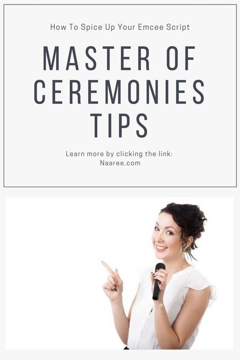 It takes an effort to come up with ideas to spice up your Emcee script and be the master of ceremonies you were meant to be. Here are some of our tips to do that. #Emcee #MC #masterofceremonies #speaker #entertainer Master And Mistress Of Ceremony Gifts, Wedding Host Script, Emcee Script For Wedding Reception, Wedding Master Of Ceremonies Ideas, How To Mc An Event, Wedding Emcee Ideas, Mc Wedding Ideas, Wedding Mc Script Template, Emcee Script Program