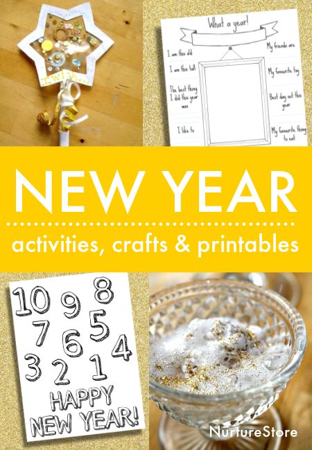 New Years Eve activities for children - NurtureStore