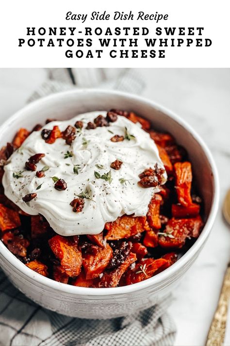 Baked Sweet Potatoes With Marshmallows, Whipped Sweet Potatoes, Sweet Potatoes With Marshmallows, Sweet Potato Sides, Sweet Potato Thanksgiving, Sweet Potato Pecan, Sweet Potato Recipes Baked, Thanksgiving Food Sides, Baked Sweet Potatoes