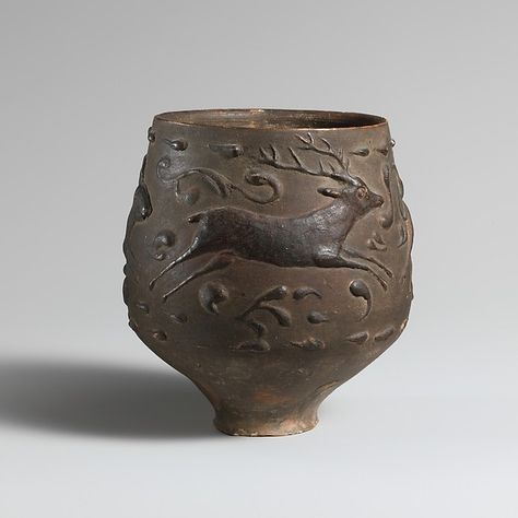 Terracotta cup with barbotine decoration | Roman | Imperial | The Met Slip Trailing, Roman Britain, Ancient Pottery, Roman Art, Ancient Artifacts, Tea Bowls, Ancient Romans, Ceramic Plates, Metropolitan Museum Of Art