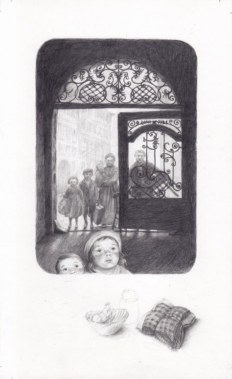 Joanna Concejo Conceptual Drawing, Background Drawing, Illustrator Artist, Sketchbook Inspiration, Pencil Illustration, Children's Book Illustration, Miniature Art, Art Wall Kids, A Drawing