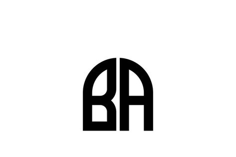 This logo can be used by brands / business with letter BA company name. •   100% vector •   AI / EPS files •   CMYK / RGB •   Unique and Original •   Transparent Image •   High Resolution! •   100% Satisfaction guaranteed •   Print ready any size/vector files •   Fully editable – all colors and text can be modified •   Source Files Ba Letter Logo Design, Ba Logo Design, Typo Logo Design, Graphic Design Images, Typo Logo, Initials Logo, Transparent Image, Letter Logo Design, Home Logo