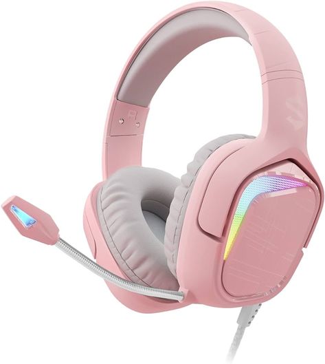 Pink Gamer Girl Headset Pink Headphones, Pink Games, Girl With Headphones, Black Shark, Output Device, Electronic Musical Instruments, Video Games Playstation, Sound Card, Gaming Headphones