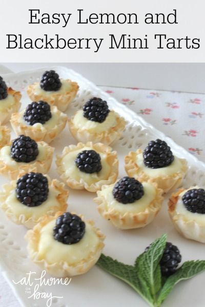 Mini Tarts, Afternoon Tea Recipes, Dessert Aux Fruits, Tea Party Food, Mini Tart, Tea Sandwiches, Snacks Für Party, Lemon Desserts, Lemon Recipes