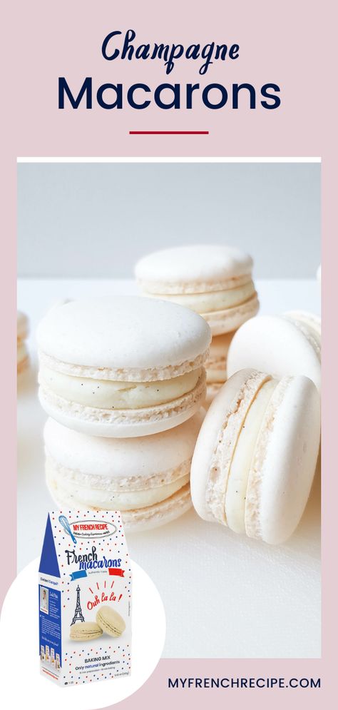 Champagne Macarons Recipes, Champagne Ganache Recipe, Champagne Ganache, Champagne Macarons, Vegan Christmas Cookies Recipes, Macaron Template, Vegan Christmas Cookies, Wedding Macarons, Macaron Filling