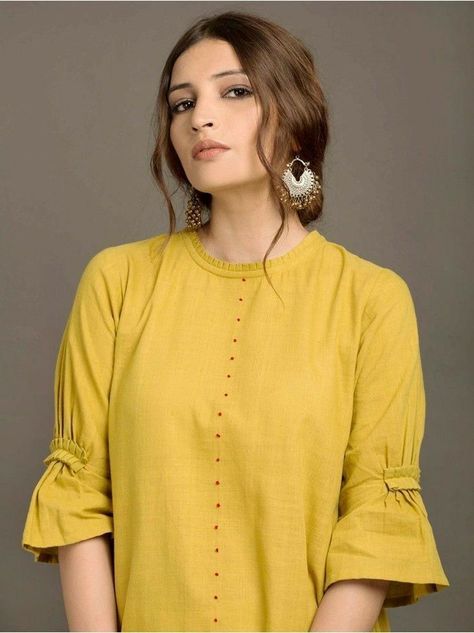 230+ Latest Kurti Neck Designs For Salwar Suit (2022) Images with Patterns Plain Kurti Designs, Plain Kurti, Kurti Sleeves Design, New Kurti Designs, Kurti Patterns, Designer Kurti Patterns, Neck Designs For Suits, Simple Kurti Designs, Salwar Designs